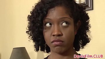 Ebony Babysitter Pussyfucked Before Facial...