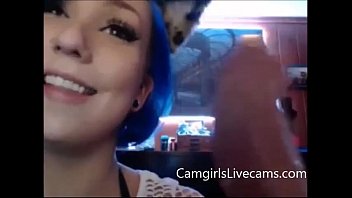 Amateur Blue Haired...