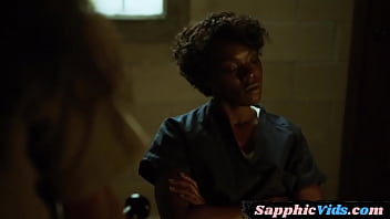Black Lesbian Prison Guard Pussylicked...