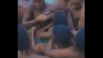 Random Guys Fight For One Pussy...