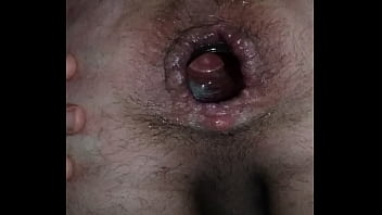 Anal gape hard(bottle)...