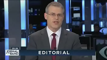 Jornalista Tarado Come Cuzinho De Eduardo Bananinha Em Rede Nacional...