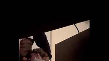 Sneaky Sloppy Blowjob...