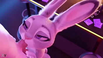 Judy hopps sucking a human dick...