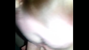 Blonde milf blow cock...