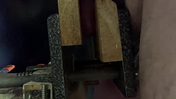 Balls Crushed in Vise...