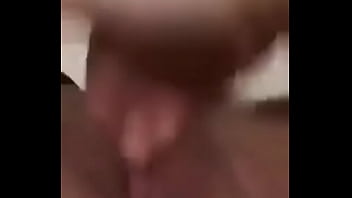 Fingering Pussy While Husband And His Friends Watch The Hockey Game...