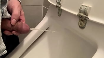 Me pissing in a urinal...