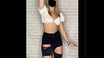 Two Teens Dancing Striping Dildo...