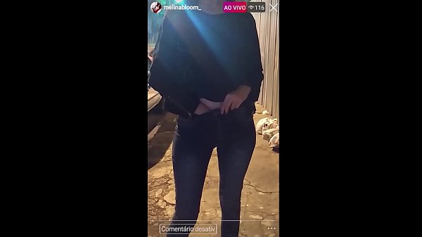 Melina Bloom: Live Instagram Fuck in Public!