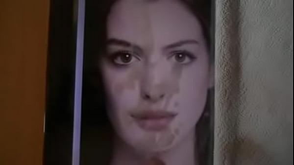 My huge cum tribute to Anne Hathaway