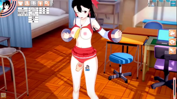 【エロゲーコイカツ！】東方 博麗霊夢におっぱい揉みまくりH！3DCG巨乳アニメ動画(東方プロジェクト)【ヘンタイゲーム】 - Hen-Tie