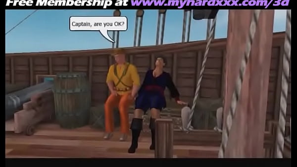 Piratenboot: Ze wordt hard gefuckt