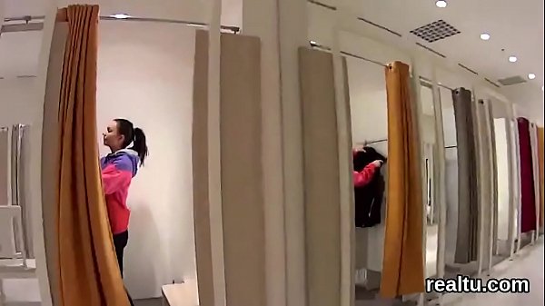 Czech Nympho in Hypermarket, POV Fuck