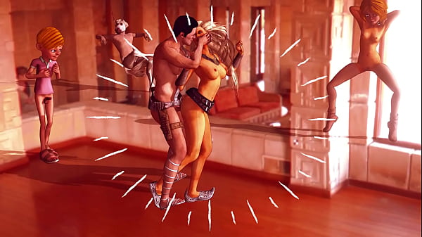 Two erotic cartoon. Fiesta