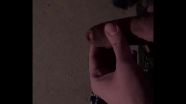 Latino boy jerks off at night in the park.