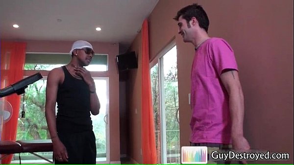 Jason Crew working out on fat black cock gays