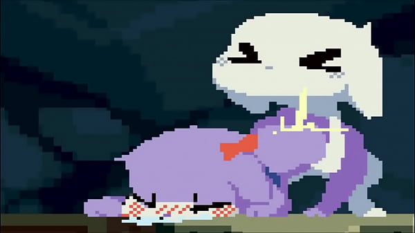 (Furry Animated Gif) Puppy Love