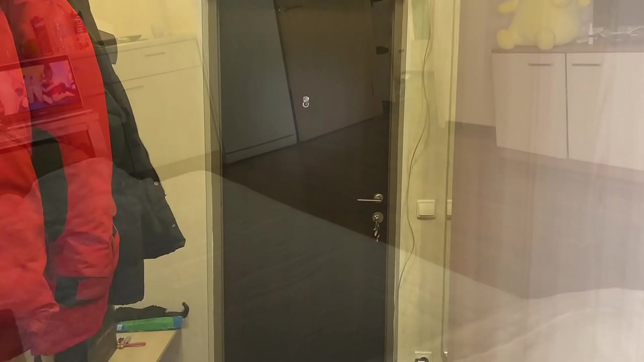 Dropped the towel in front of the courier pic