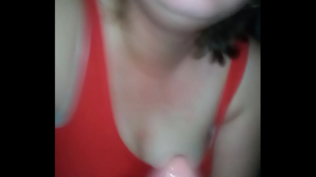 My wife Nikki doles giving me sloppy head and deepthroat my cock