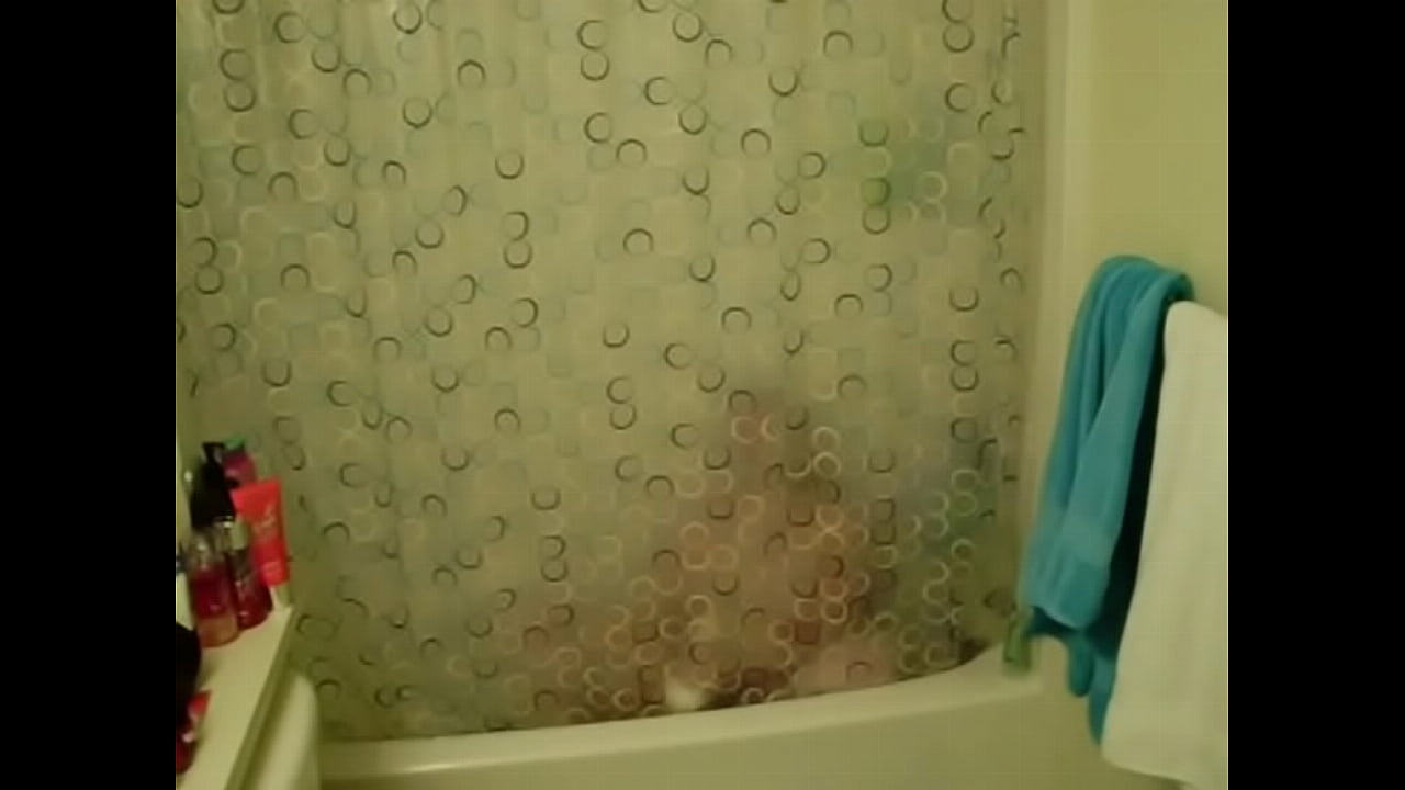 Hidden cam from 2009 of wife masterbating in the shower