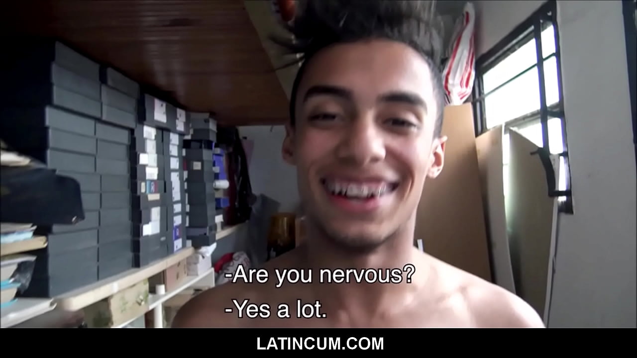 Straight Amateur Latino Twink With Braces Paid To Fuck And Suck Gay Stranger