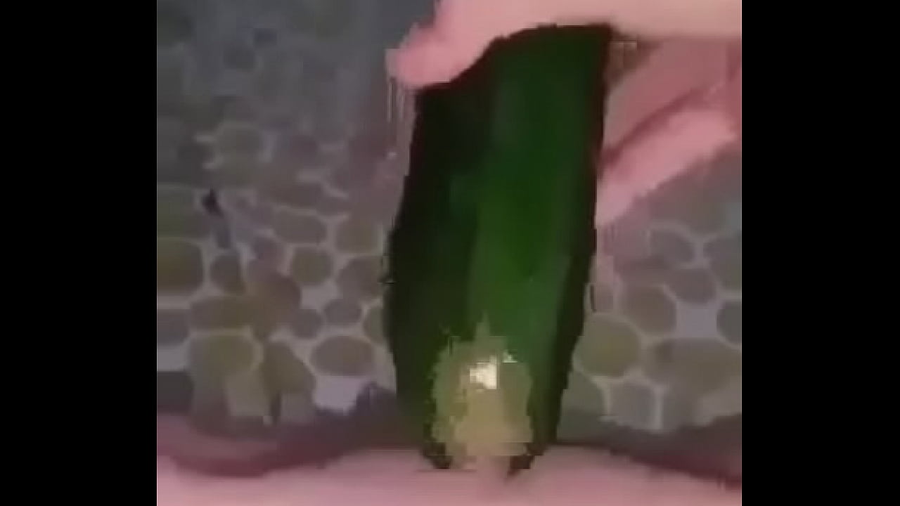 caught wife mastrubating with cucumber