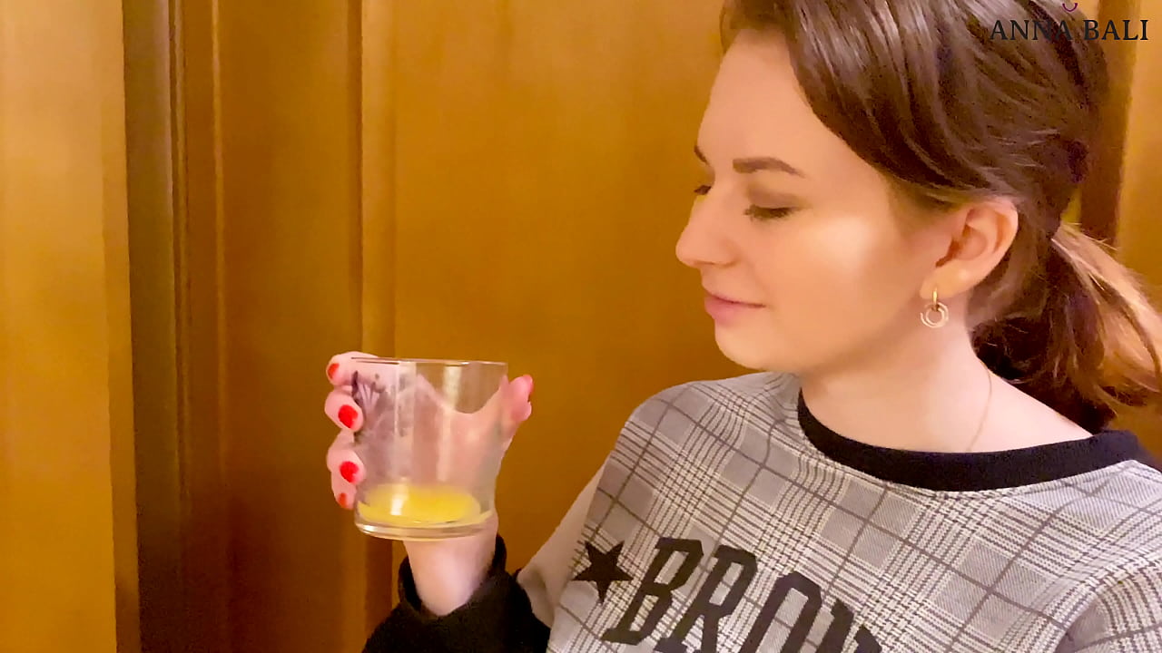 Cum In A Glass Of Juice Step Sister Swallowed And Wanted More